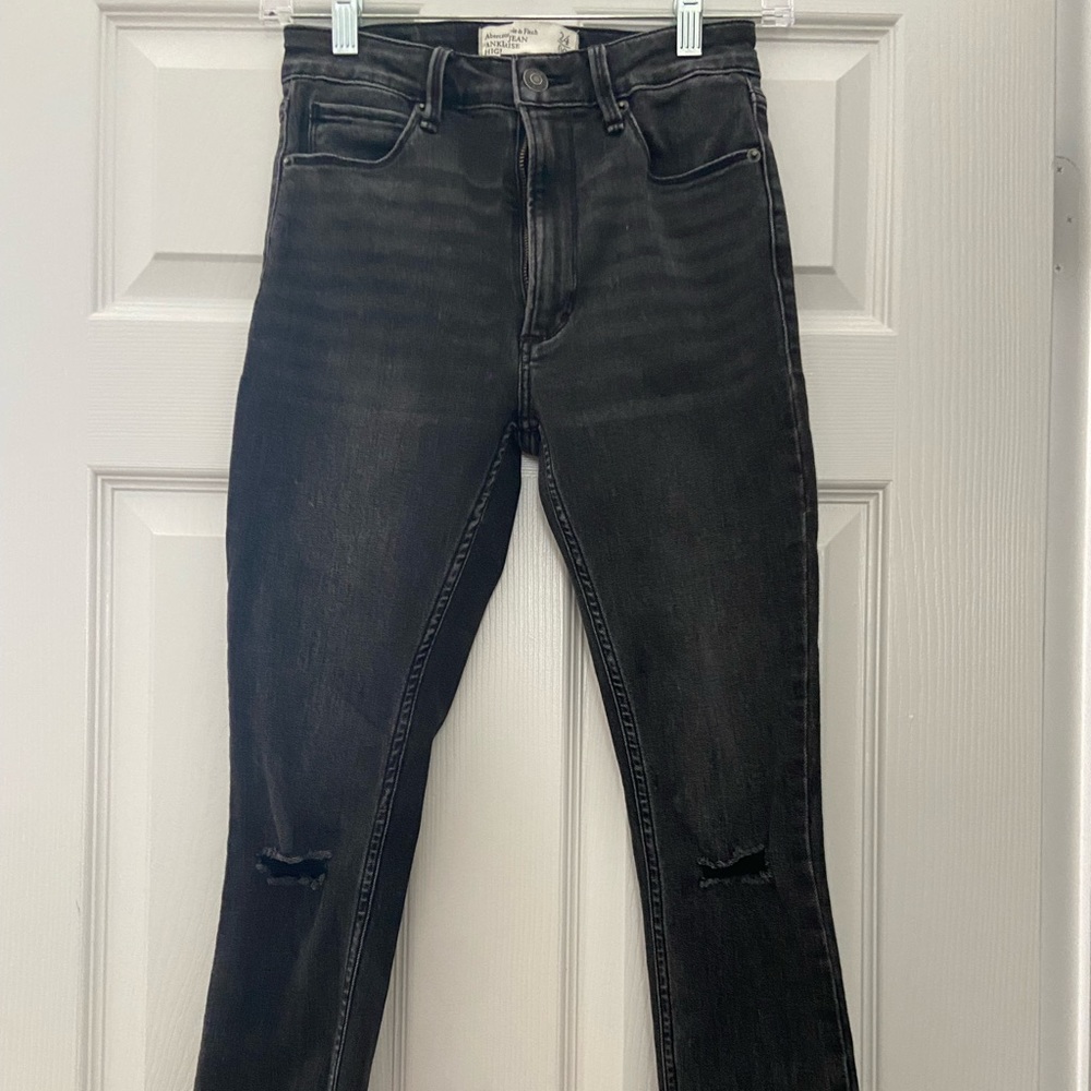 Abercrombie skinny ankle jeans